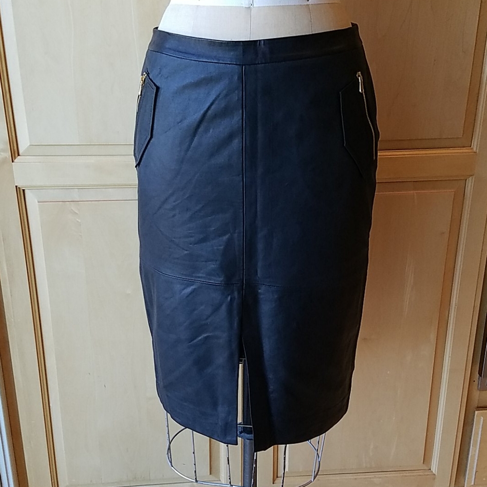 Classiques Entier leather skirt - Picture 2 of 6